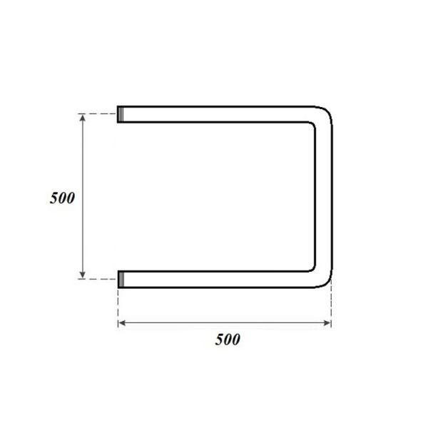 Полотенцесушитель водяной Point 50x50см хром PN35555