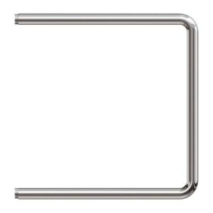 Полотенцесушитель водяной Point 60x50см хром PN35556