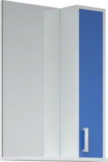 Зеркало-шкаф Corozo Колор 50см белый/синий SD-00000709 Зеркало-шкаф Corozo Колор 50см белый/синий SD-00000709