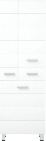 Пенал Corozo Денвер Z1 с бельевой корзиной 60см белый SP-00000535