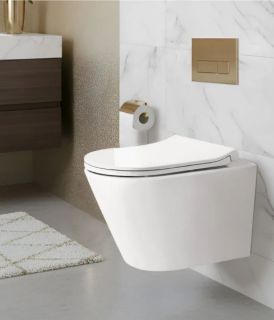 Унитаз подвесной Ceruttispa N/N12148 белый