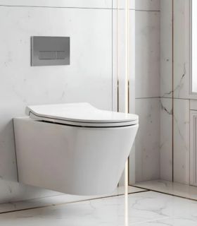 Унитаз подвесной Ceruttispa N/N12148 белый
