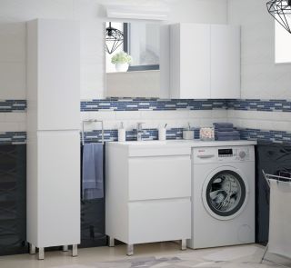 Зеркало Corozo Альтаир 60см белый SD-00000499 Зеркало Corozo Альтаир 60см белый SD-00000499