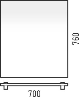 Зеркало Corozo Мирэль 70см SD-00000275 Зеркало Corozo Мирэль 70см SD-00000275