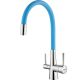 Смеситель для кухни Lemark Comfort LM3075C-SkyBlue с подключением к фильтру с питьевой водой