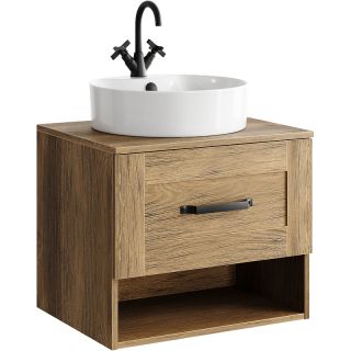 Подвесная тумба под раковину Aqwella Craft CRF0106DB 60 см