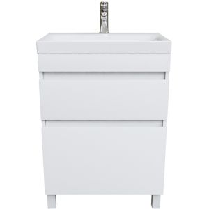 Тумба с раковиной IDDIS Zodiac 60 ZOD6CBFi95K Белая