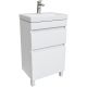 Тумба с раковиной IDDIS Zodiac 50 ZOD5CBFi95K Белая