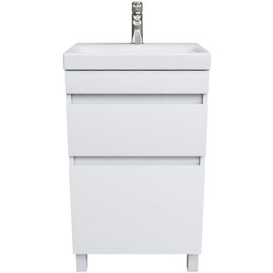 Тумба с раковиной IDDIS Zodiac 50 ZOD5CBFi95K Белая