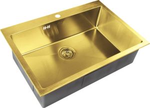 Мойка кухонная Zorg Inox PVD SZR-7551 BRONZE