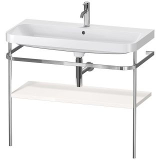Раковина с консолью Duravit Happy D.2 Plus HP4838O2222 Белая Раковина с консолью Duravit Happy D.2 Plus HP4838O2222 Белая