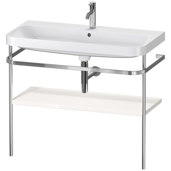 Раковина с консолью Duravit Happy D.2 Plus HP4838O2222 Белая