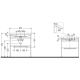 Раковина с консолью Duravit Happy D.2 Plus HP4838O2222 Белая
