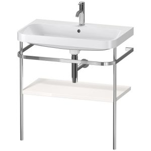 Раковина с консолью Duravit Happy D.2 Plus HP4837O2222 Белая