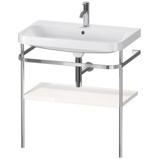 Раковина с консолью Duravit Happy D.2 Plus HP4837O2222 Белая Раковина с консолью Duravit Happy D.2 Plus HP4837O2222 Белая