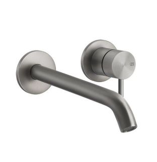 Встраиваемый смеситель для раковины Gessi Flessa 54086.239 брашированная сталь