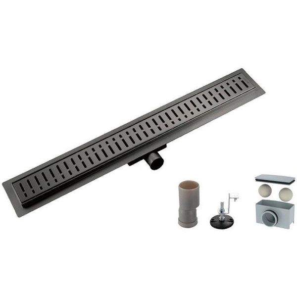 Душевой лоток Gappo G87007-39 70 см оружейная сталь