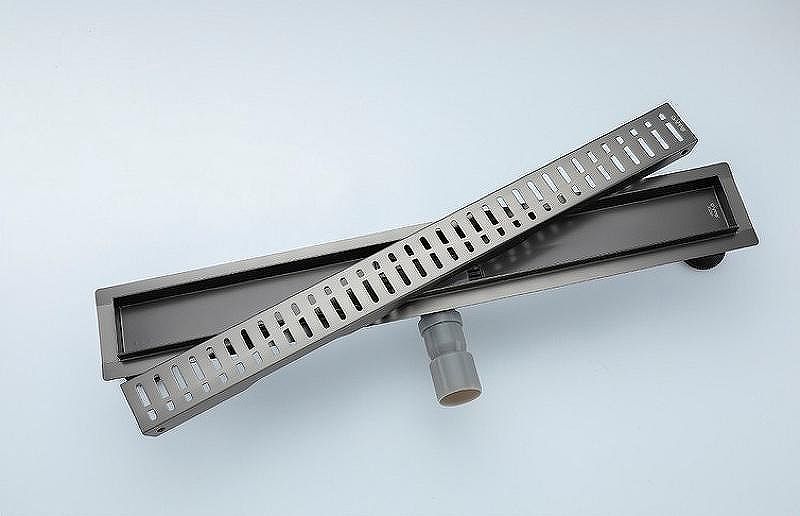 Душевой лоток Gappo G87007-39 70 см оружейная сталь