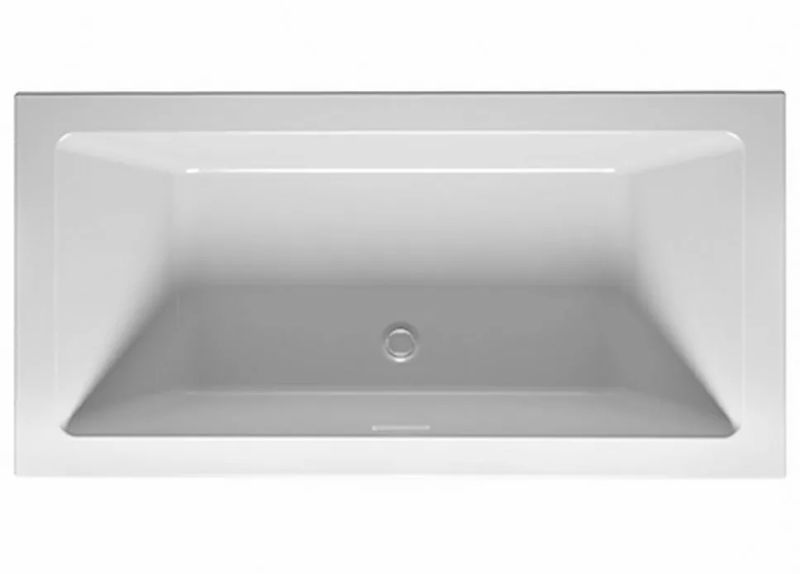 Акриловая ванна Riho Rethink Cubic Velvet B106001105 180х80см белый матовый