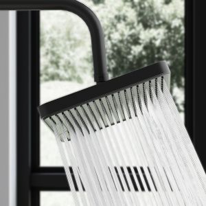 Душевая стойка Damixa Merkur 940000300 Черная матовая