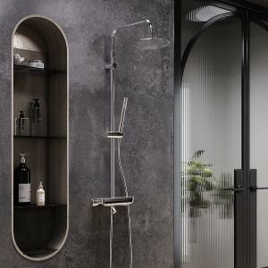 Душевая стойка Damixa Scandinavian Pure 936760000 с термостатом Хром
