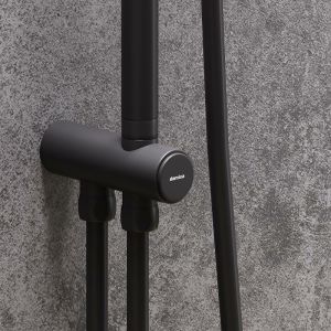 Душевая стойка Damixa Scandinavian Pure 936000300 Черная матовая