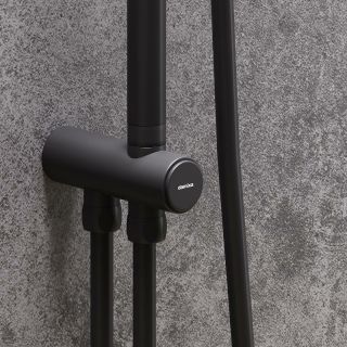 Душевая стойка Damixa Scandinavian Pure 936000300 Черная матовая