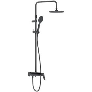 Душевая стойка Damixa Jupiter 977780300 Черная матовая