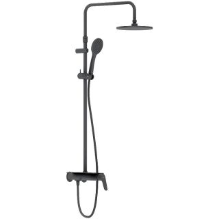Душевая стойка Damixa Jupiter 977780300 Черная матовая