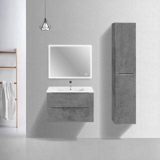 Тумба под раковину Vincea Mia Slim 80 VMC-2MC800S1BT подвесная Beton Тумба под раковину Vincea Mia Slim 80 VMC-2MC800S1BT подвесная Beton