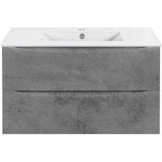 Тумба под раковину Vincea Mia Slim 90 VMC-2MC900S1BT подвесная Beton Тумба под раковину Vincea Mia Slim 90 VMC-2MC900S1BT подвесная Beton