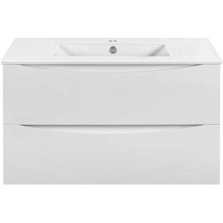 Тумба под раковину Vincea Mia Slim 90 VMC-2MC900S1GW подвесная G.White Тумба под раковину Vincea Mia Slim 90 VMC-2MC900S1GW подвесная G.White