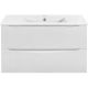 Тумба под раковину Vincea Mia Slim 90 VMC-2MC900S1GW подвесная G.White