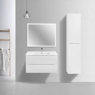 Тумба под раковину Vincea Mia Slim 90 VMC-2MC900S1GW подвесная G.White Тумба под раковину Vincea Mia Slim 90 VMC-2MC900S1GW подвесная G.White