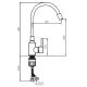 Смеситель для кухни Dorff Logic D3007633 Белый