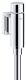 Смывное устройство для писсуара Grohe Rondo 37346000 хром