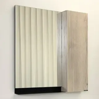 Зеркало-шкаф Comforty Бонн 00-00001950 дуб дымчатый