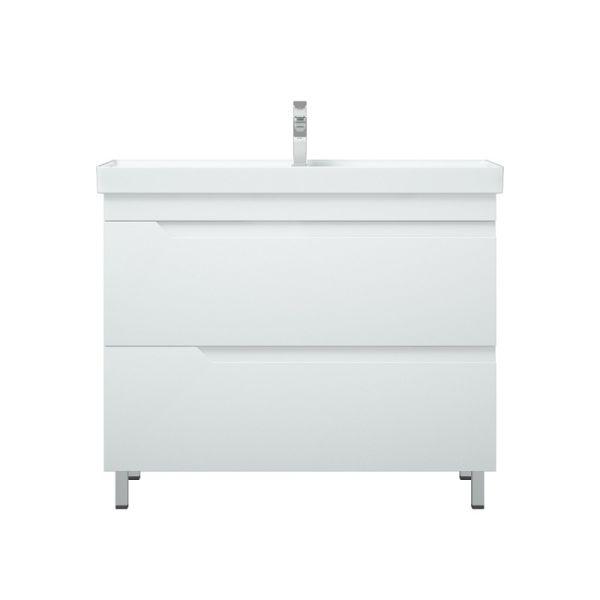 Тумба под раковину Corozo Юта Z2 100см белый SD-00000908