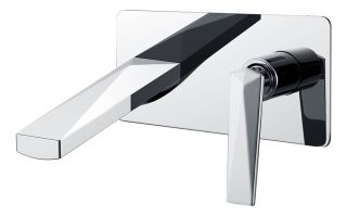 Смеситель встраиваемый Boheme Venturo для раковины хром 375 Смеситель встраиваемый Boheme Venturo для раковины хром 375