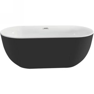 Акриловая ванна Aquatek Афина 170x78 см черный AQ-144778BL