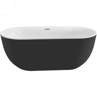 Акриловая ванна Aquatek Афина 170x78 см черный AQ-144778BL