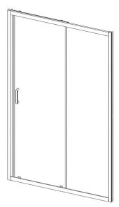 Душевая дверь Vincea Alpha VDS-3AL100MT 100 см