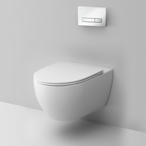 Унитаз с инсталляцией  AM.PM Sprit FlashClean IS30251.701700 с сиденьем Микролифт и клавишей смыва Хром Унитаз с инсталляцией  AM.PM Sprit FlashClean IS30251.701700 с сиденьем Микролифт и клавишей смыва Хром