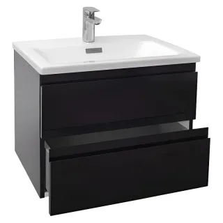 Тумба под раковину Jacob Delafon Madeleine EB2052-J53 60 см чёрный матовый