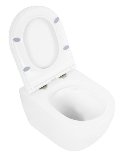 Подвесной унитаз Cezares Stylus безободковый белый CZR-6601-TH-TOR