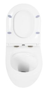 Подвесной унитаз Cezares Stylus безободковый белый CZR-6601-TH-TOR