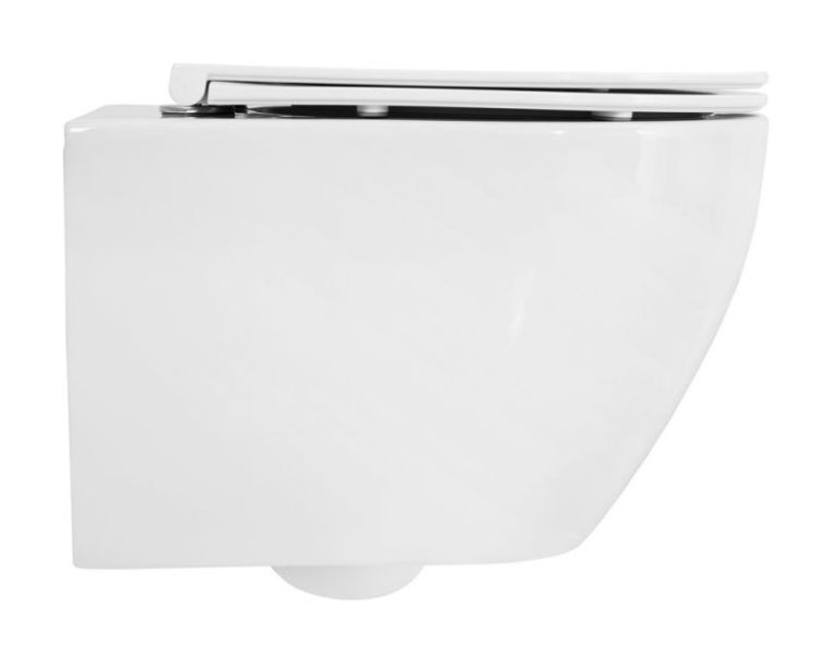 Подвесной унитаз Cezares Stylus безободковый белый CZR-6601-TH-TOR