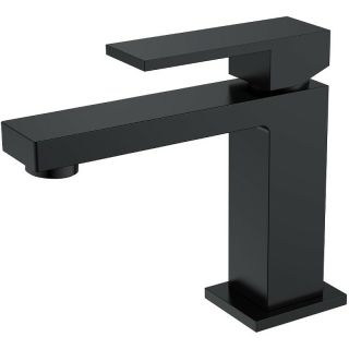 Смеситель для раковины Boheme Qubic 471-B чёрный матовый Смеситель для раковины Boheme Qubic 471-B чёрный матовый