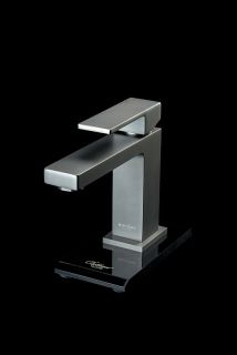 Смеситель для раковины Boheme Qubic 471-GM антрацит Смеситель для раковины Boheme Qubic 471-GM антрацит