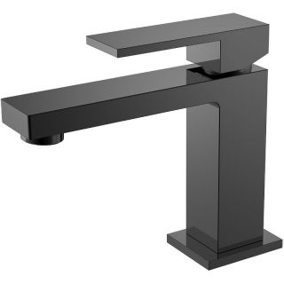 Смеситель для раковины Boheme Qubic 471-SGM антрацит глянец Смеситель для раковины Boheme Qubic 471-SGM антрацит глянец